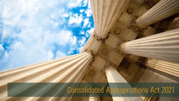 CAA2021_Update Consolidated Appropriations Act